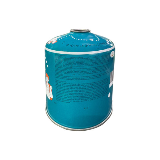 Газовый баллон резьбовой бутановый Quest, 450гр (Naturehike)