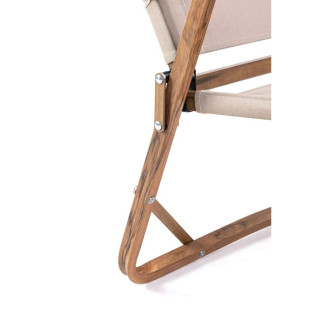 Кресло складное Naturehike MW02 NH19Y002-D, 600D Oxford / алюминий, р-р М, бежевый