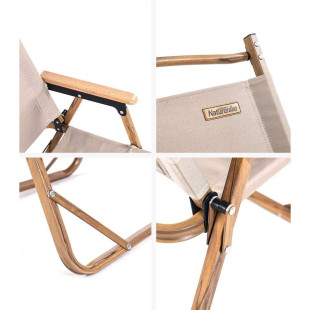 Кресло складное Naturehike MW02 NH19Y002-D, 600D Oxford / алюминий, р-р М, бежевый