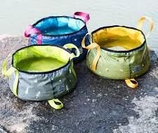 Ведро складное Naturehike New Folding Washbasin S 10л NH18L010-P1 зеленое