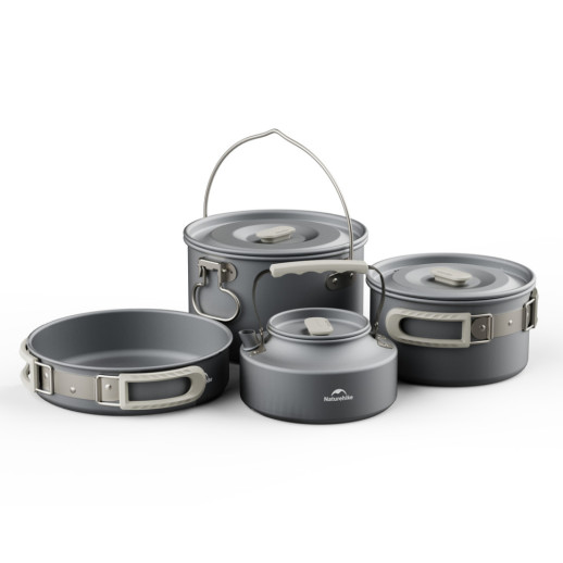 Кастрюля Naturehike CNK2450CF010, 1.7 л, алюминий