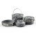 Кастрюля Naturehike CNK2450CF010, 1.7 л, алюминий