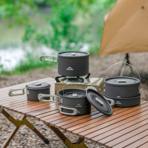 Кастрюля Naturehike CNK2450CF010, 1.7 л, алюминий