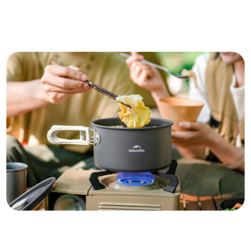 Кастрюля Naturehike CNK2450CF010, 1.7 л, алюминий
