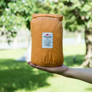 Тент туристический Naturehike 210T polyester 4,25х2.55м 0,66 кг orange (NH15T003-M)