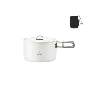 Кастрюля с керамическим антипригарным покрытием Naturehike CNK2450CF013, 1.7 л, алюминий