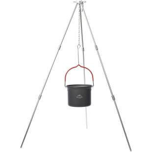 Тренога трехсекционная для котла Naturehike Light Tripod NH17S00S-G, алюминий / сталь