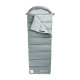 Спальник с капюшоном Naturehike M400 NH20MSD02, (1°C), правый, серый (6927595701270)