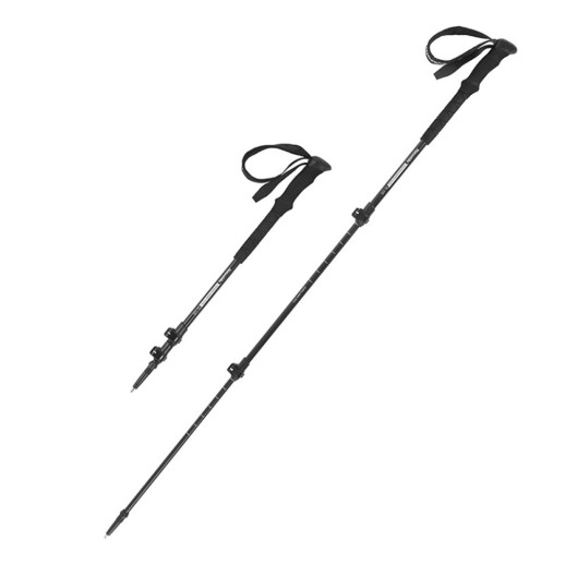 Треккинговые палки 2шт Naturehike ST 03 7075 AL NH17D017-D, 3-сек. Черные
