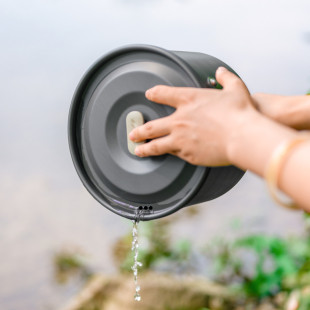 Набор посуды (2 кастрюли, сковорода) Naturehike CNK2450CF010, алюминий