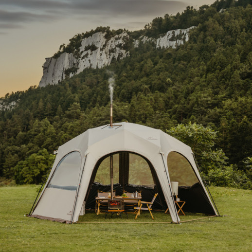 Тент для кемпинга Naturehike CNK230WS014, 4.6м*4,0м, бежевый