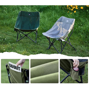 Стул складной Naturehike CNK23JU0001, темно-зеленый