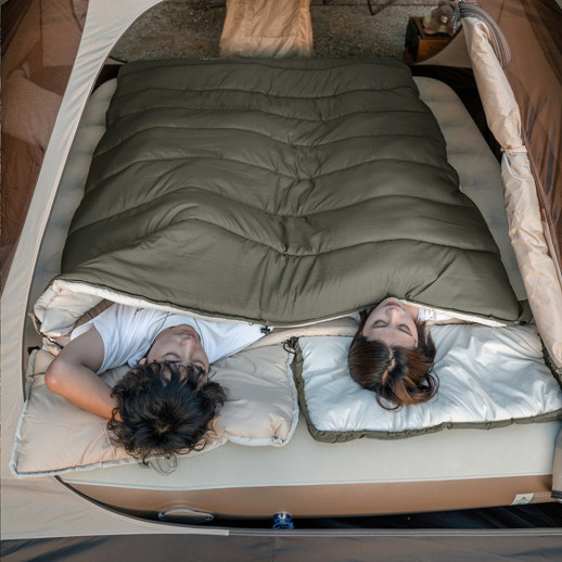 Спальник с капюшоном Naturehike LD250 CNK2300SD016, темно-зеленый