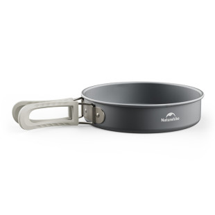 Сковорода со складной ручкой Naturehike CNK2450CF010, 17,5 см, алюминий
