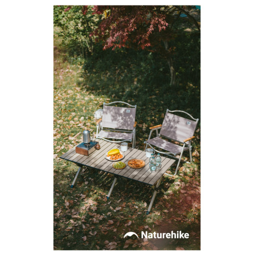 Складной стол Naturehike Star Jane T01 CNK2550JJ018, 119х60 см, углеродистая сталь, бежевый