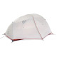 Палатка сверхлегкая двухместная с футпринтом Naturehike Star-River 2 Updated NH17T012-T, 210T, серо-красный