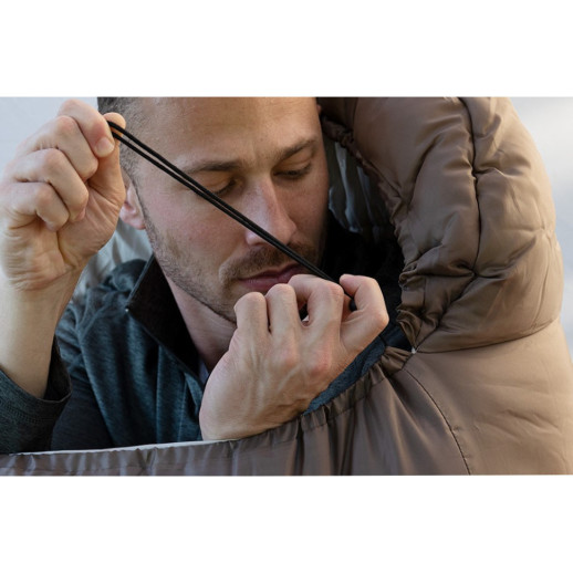 Спальник с капюшоном Naturehike MJ 600 CNK2300SD014, коричневый