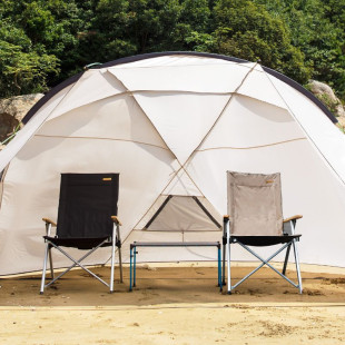 Кресло складное Naturehike NH17T003-Y, алюминий, бежевый