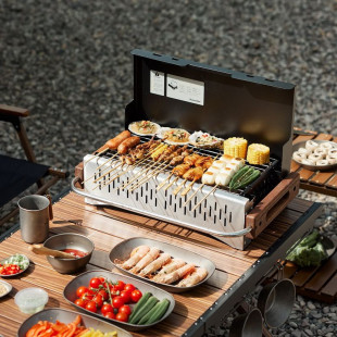 Гриль портативный для столешницы Naturehike CNK2300CJ010, черный