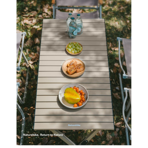 Складной стол Naturehike Star Jane T01 CNK2550JJ018, 89х60 см, углеродистая сталь, бежевый