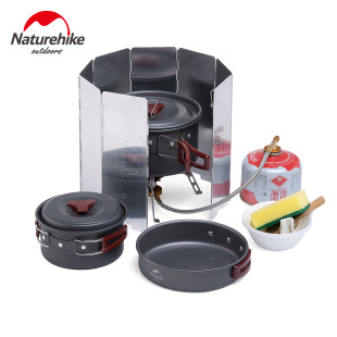 Ветрозащитный экран для горелки Naturehike NH 10 NH20CJ008 steel
