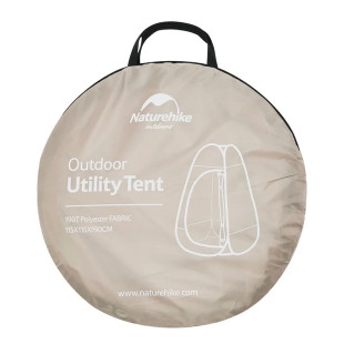 Палатка-душ Naturehike Utility Tent 210T polyester NH17Z002-P, коричневый