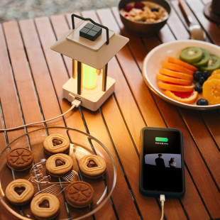 Фонарь кемпинговый Naturehike CNH22DQ009, коричневый