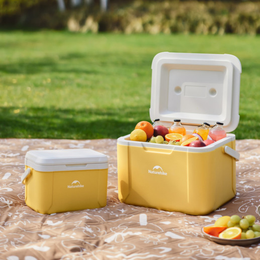 Туристический холодильник Naturehike CNK2450CF012, 18 л, желтый