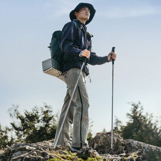 Трекинговая палка Naturehike CNK2450DS016, 39-130 см, зеленая