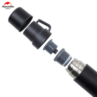 Термос Naturehike NH17S020-B, 600 мл, серебристый