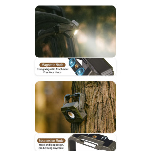 Фонарь прожектор Naturehike CNK2300012, коричневый