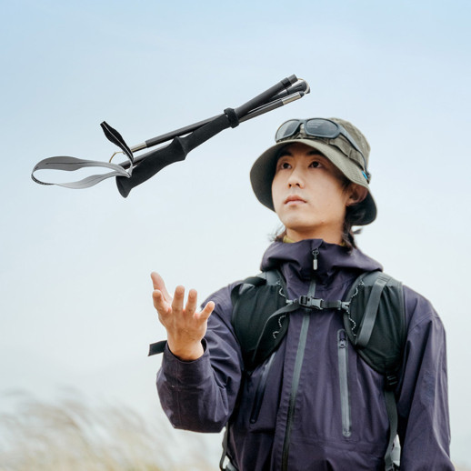 Трекинговая палка Naturehike CNK2450DS017, 120 см, серая
