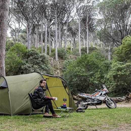 Палатка Naturehike Could Tourer Motercycle NH19ZP013, 40D, сверхлегкая, двухместная, зеленый