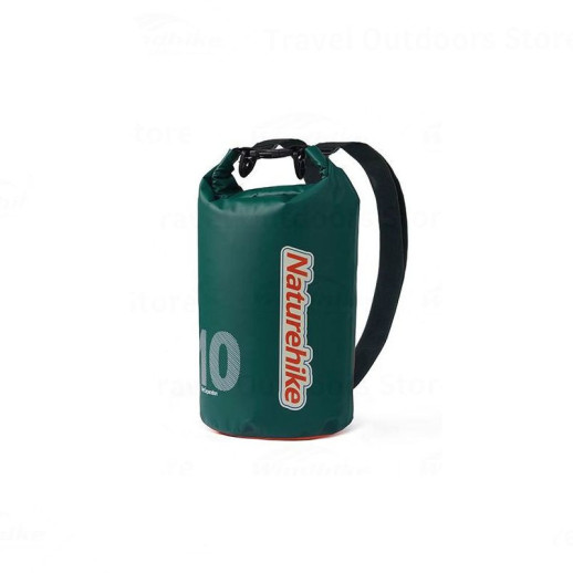 Рюкзак водонепроницаемый Naturehike CNK2300BS017, 10 л, темно-зеленый