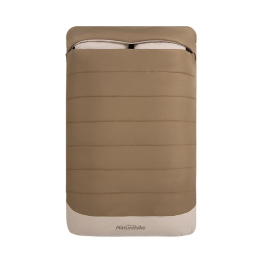 Спальный мешок двухместный Naturehike NH21MSD02, коричневый