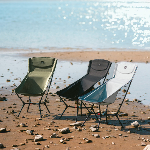 Стул складной ультралегкий Naturehike CNK2550JJ013 Yamami YL01, размер L, алюминий, серый