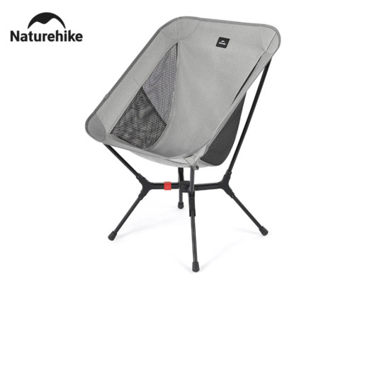 Стул складной ультралегкий Naturehike CNK2550JJ013 Yamami YL01, размер М, алюминий, серый