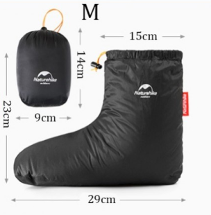 Ботинки на гусином пухе Naturehike NH18S023-T, размер 40-44, черные