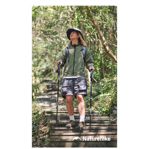 Трекинговая палка Naturehike CNK2550DS012, 61-125 см, синяя