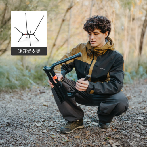 Стул складной ультралегкий Naturehike CNK2550JJ013 Yamami YL01, размер М, алюминий, черный