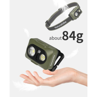 Фонарь налобный Naturehike CNK2450ZM010, зеленый