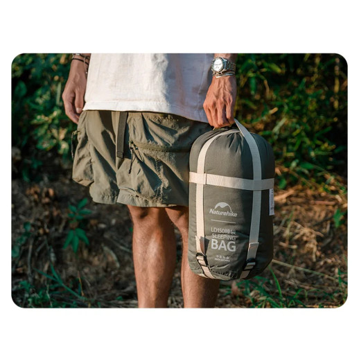 Спальный мешок Naturehike LD150 CNK2300SD016, темно-зеленый