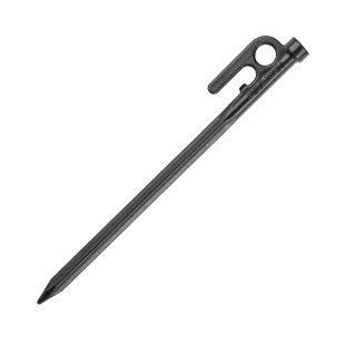 Колышек стальной Naturehike CNH22ZP018, 30 см, черный