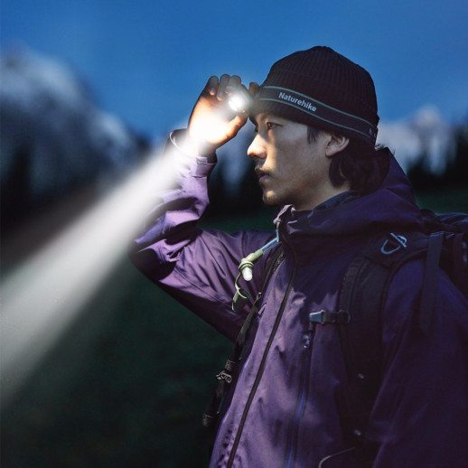 Фонарь налобный Naturehike CNK2450ZM010, коричневый