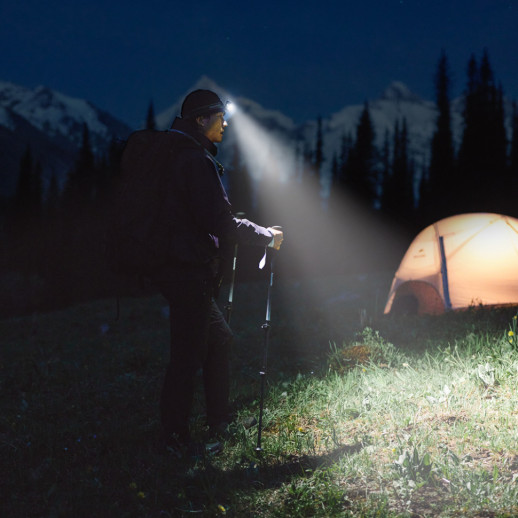 Фонарь налобный Naturehike CNK2450ZM010, коричневый