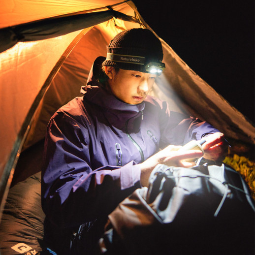 Фонарь налобный Naturehike CNK2450ZM010, коричневый