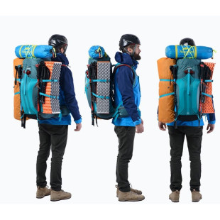 Рюкзак туристический Naturehike NH16Y020-Q, 55 л, черный