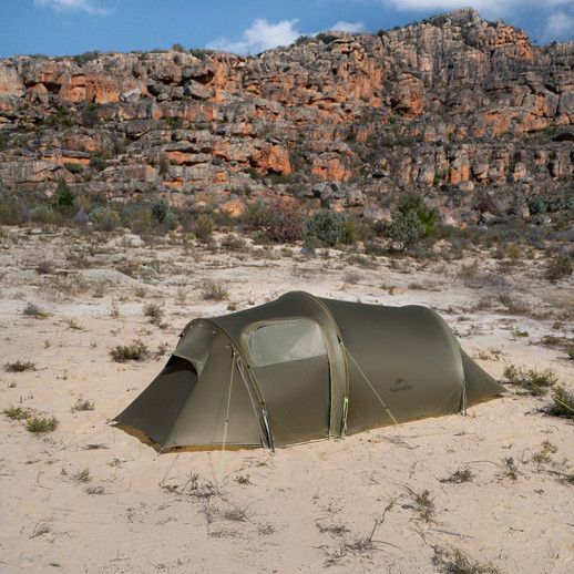 Палатка двухместная Naturehike Opalus, UL, CNK2450WS036, темно-зеленая