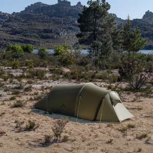 Палатка двухместная Naturehike Opalus, UL, CNK2450WS036, темно-зеленая