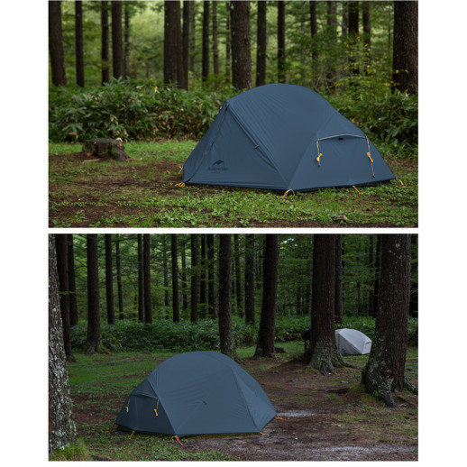 Палатка двухместная ультралегкая Naturehike Mongar UL NH19M002-J, синий